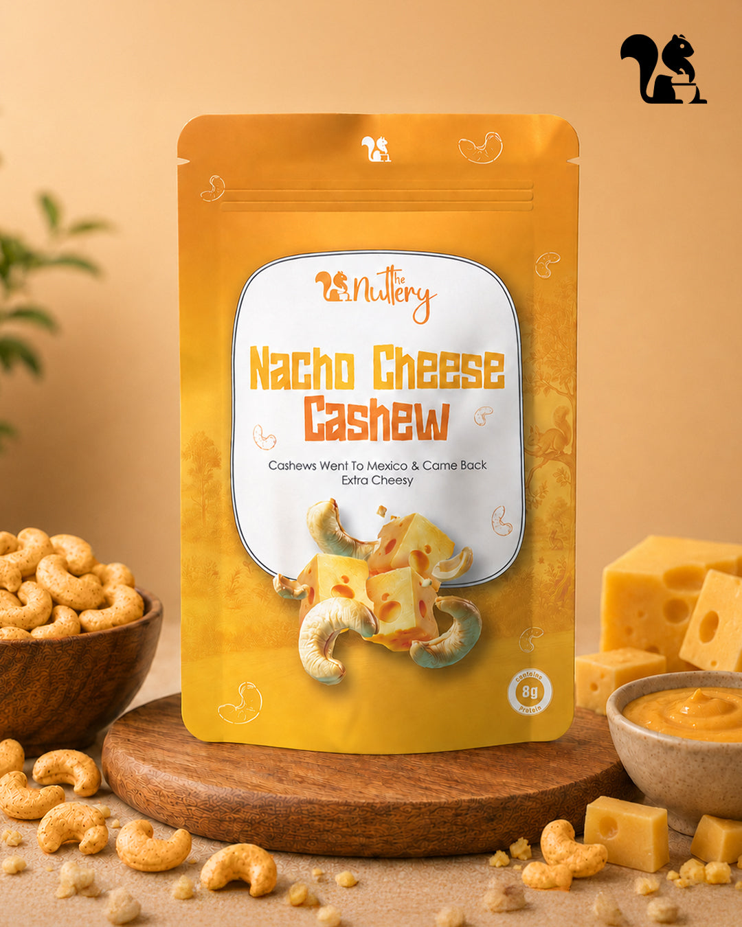 Nachos Cheese Cashews