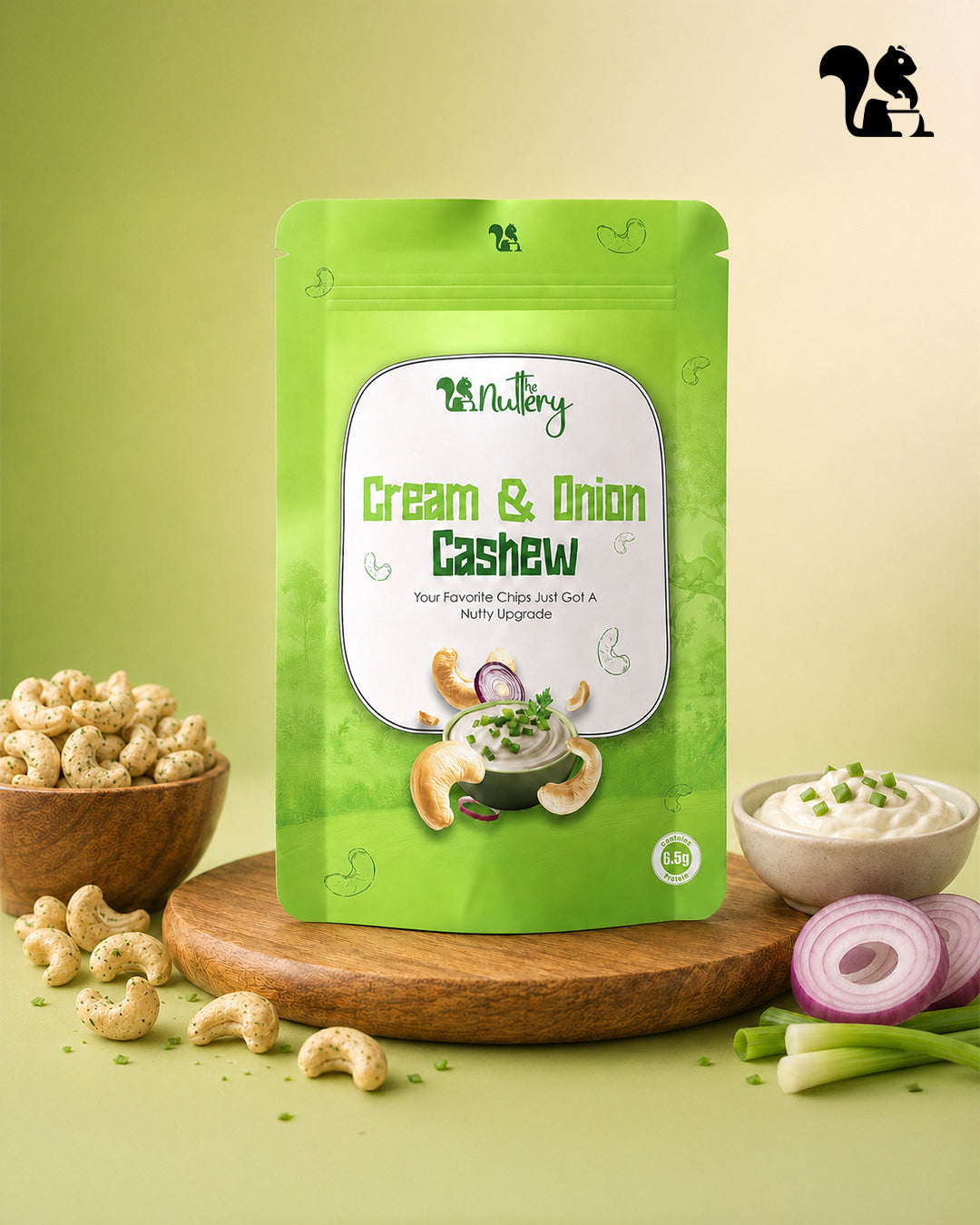 Cream & Onion Cashews