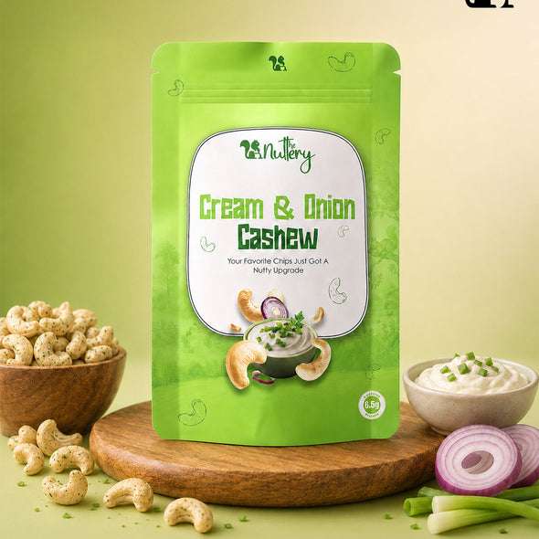 Cream & Onion Cashews