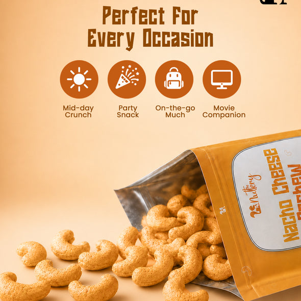 Nachos Cheese Cashews